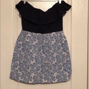 EUC Lilly Pulitzer Strapless dress size medium